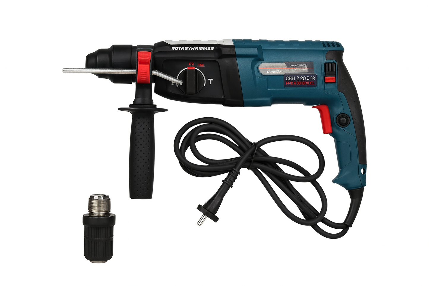 Ciocan rotopercutor tip Bosch GBH 2-26 DFR, 800W, SDS-Plus, set cu accesorii