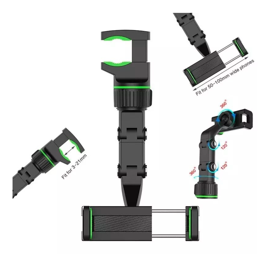 suport de telefon verde obișnuit.
