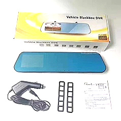 Videorecorder auto oglindă retrovizoare cu 1 cameră