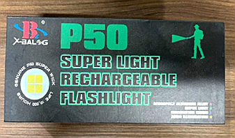 Lanternă LED P50 reîncărcabilă