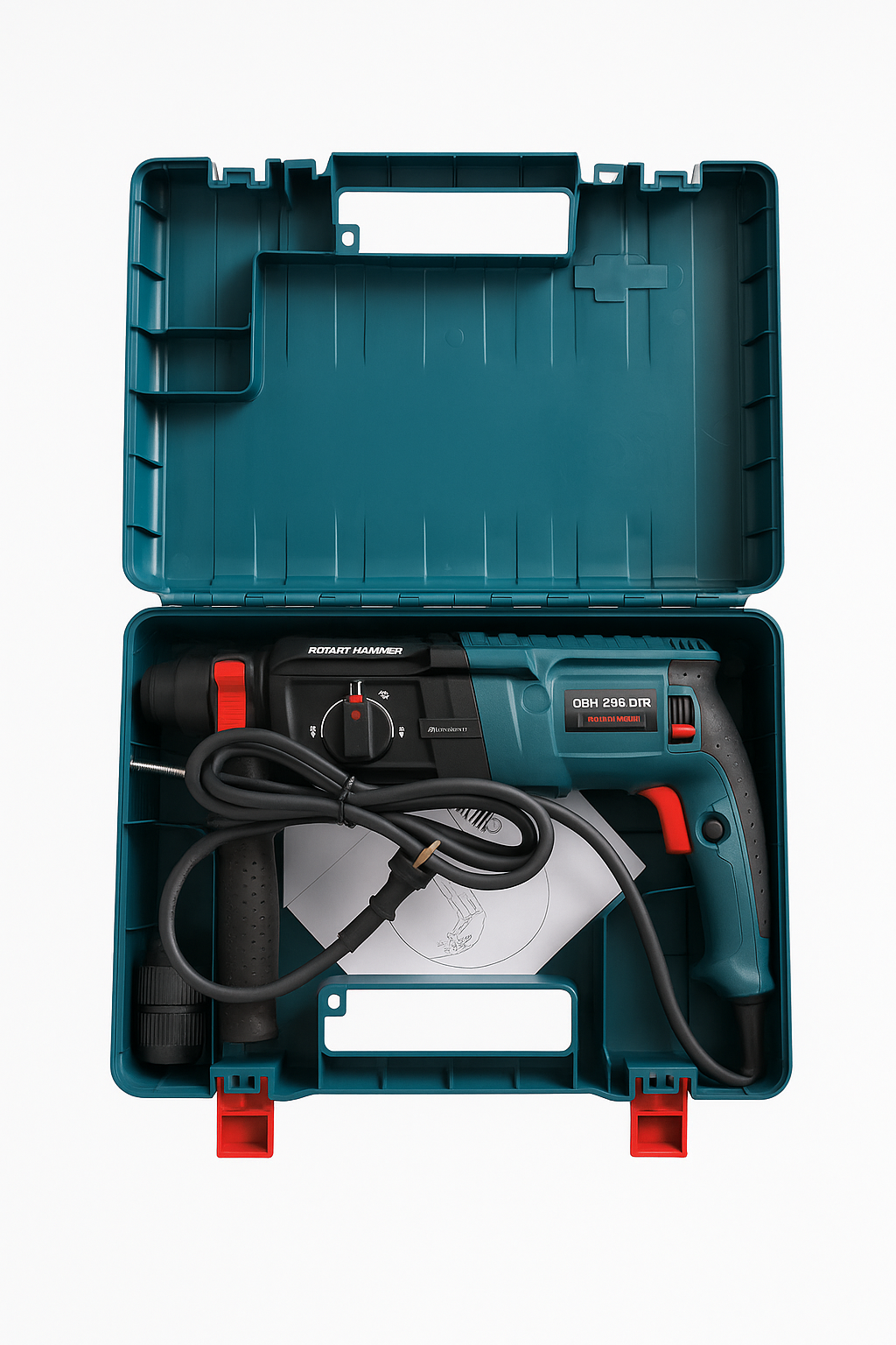 Ciocan rotopercutor tip Bosch GBH 2-26 DFR, 800W, SDS-Plus, set cu accesorii