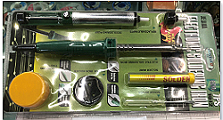 Set pistol de lipit 60W, 7 piese