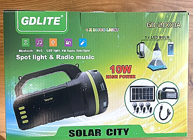 sistem solar GD-2000A.